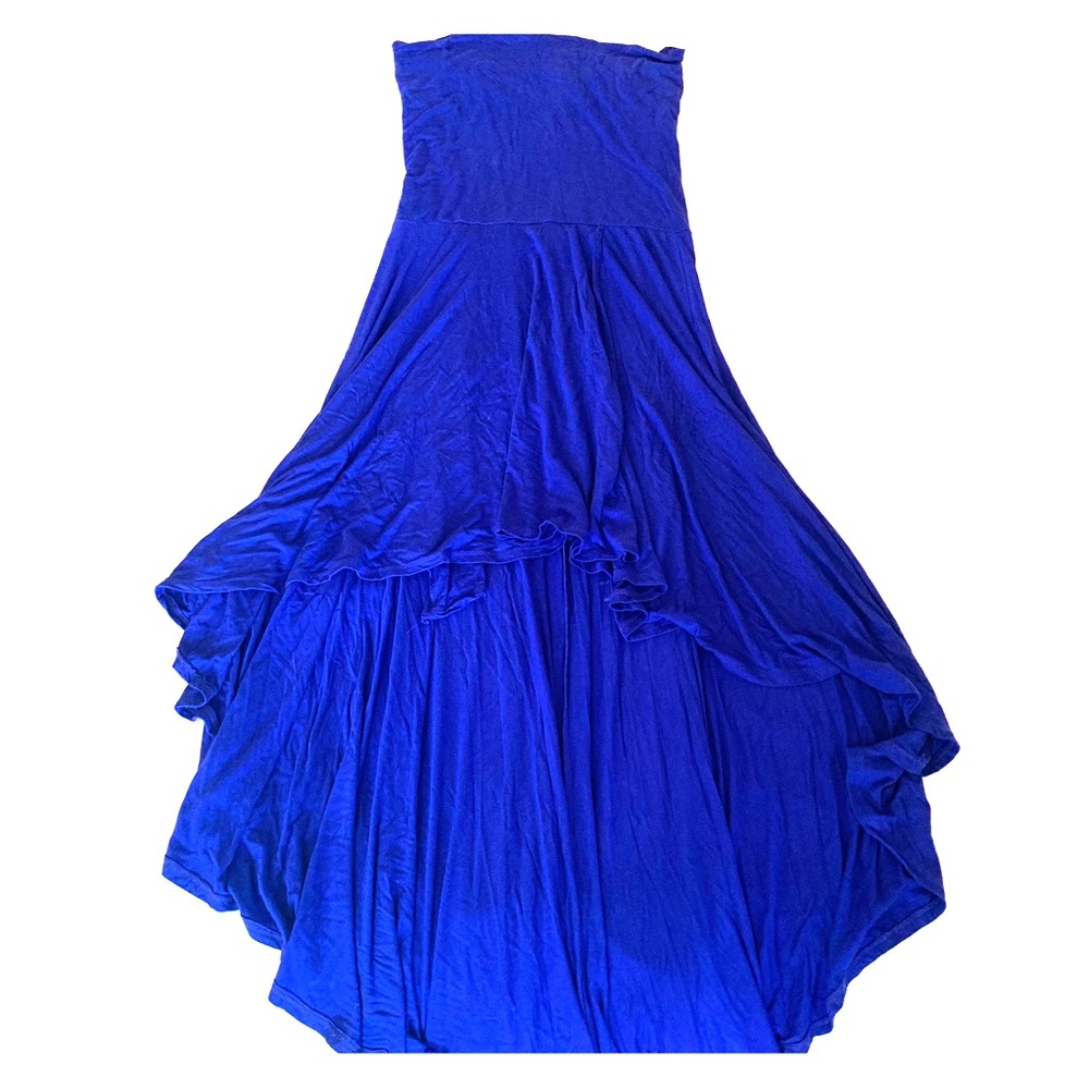Royal Blue High Low Dress
